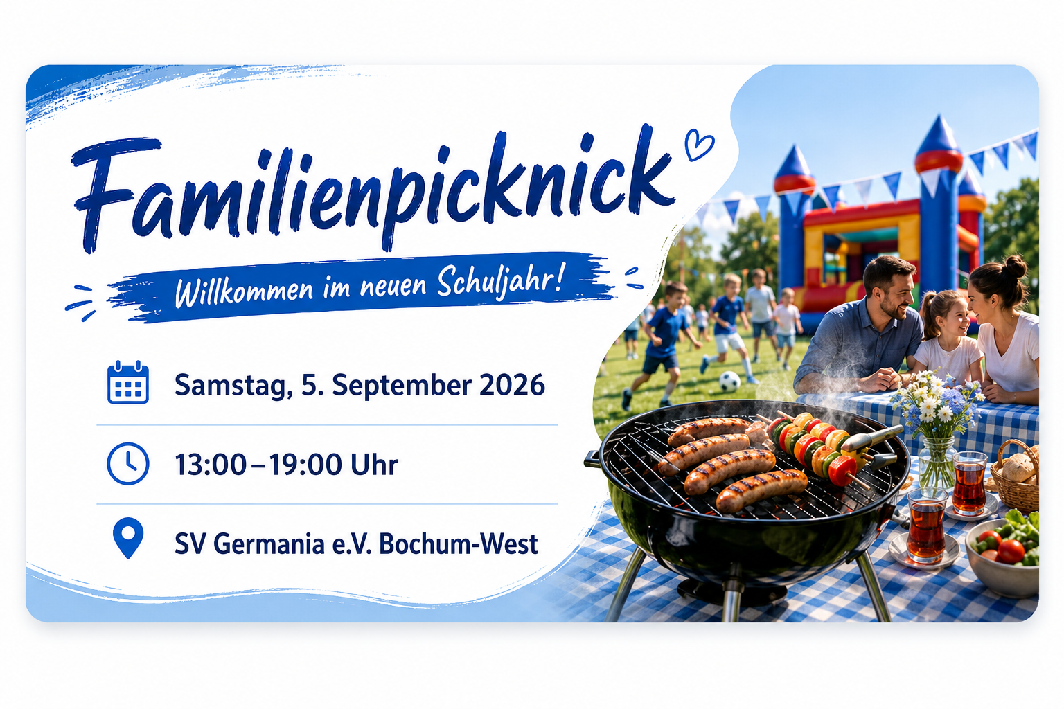 🌿 Willkommen im neuen Schuljahr – Unser gemeinsames Picknick 🎉