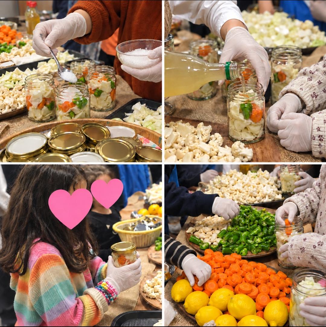🌿 Eine weitere besondere Aktion bei Respekt Miteinander e.V. – Kleine Hände, große Erfahrungen! 🥒🥕