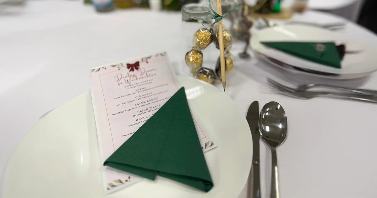 Dialog-Dinner zu Weihnachten